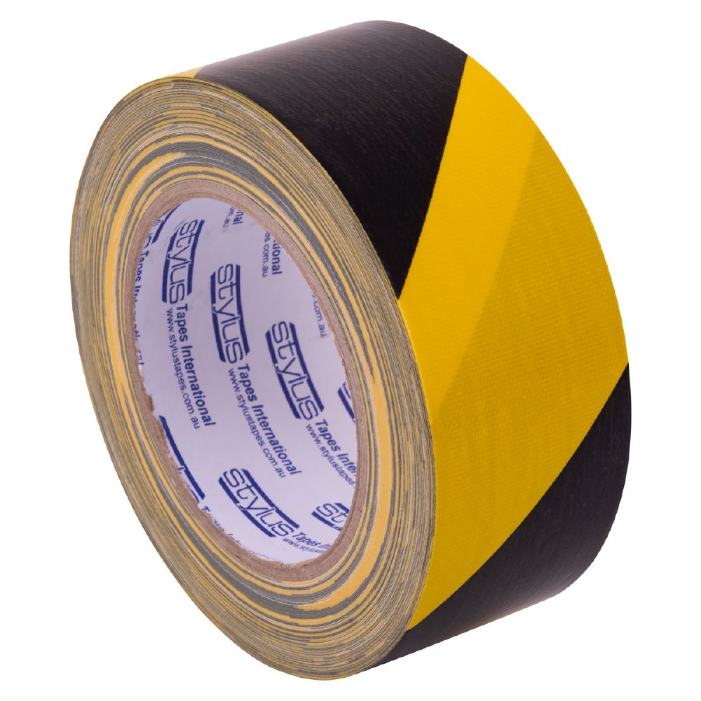 Stylus 471 PVC Safety Marking Yellow/Black 48mm x 33m