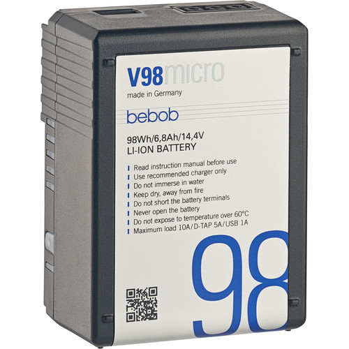 bebob V98MICRO V-Mount Battery