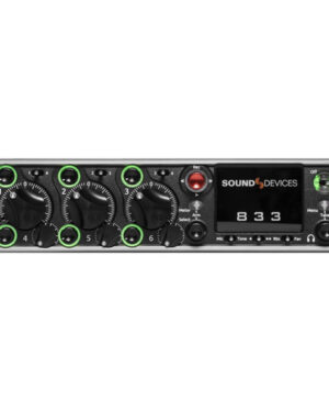 Sound Devices 833 8-Channel / 12-Track Multitrack Field Recorder
