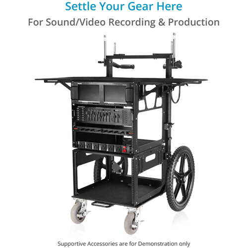 Proaim Soundchief Pro Cart for Audio/Video Recording & Production - Image 2
