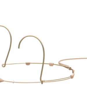 DPA 4066 CORE+ Omni Headset Mic Beige, MicroLock