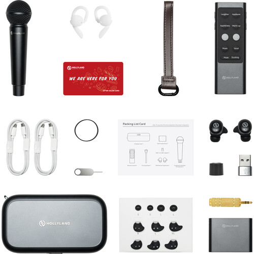 Hollyland MELO P1 Combo Wireless Handheld Microphone System - Image 3