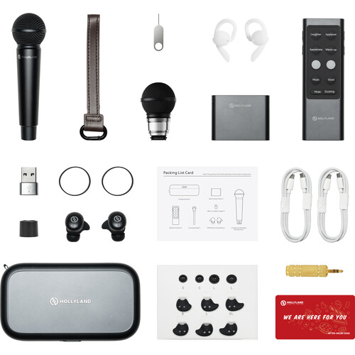 Hollyland MELO P1 Ultimate Combo Wireless Handheld Microphone System - Image 4