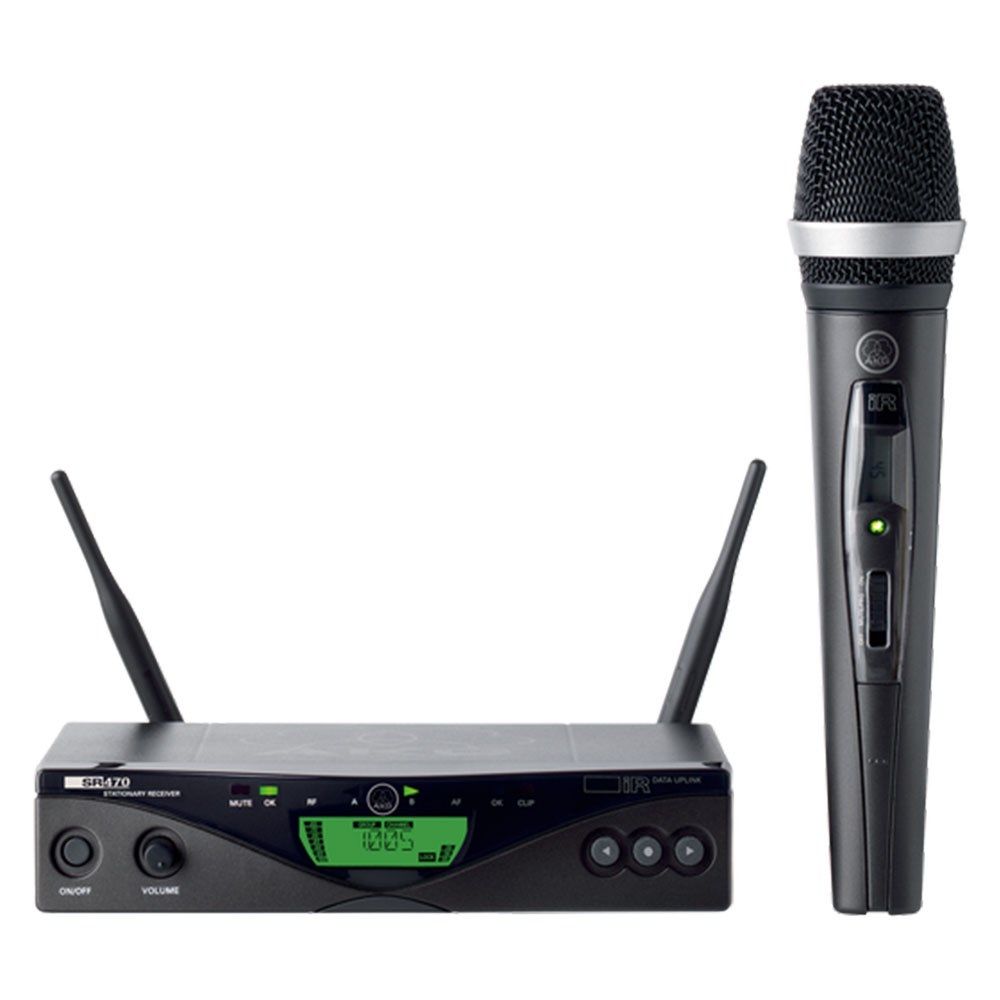 AKG WMS470 with Less Vocal Set D5 Handheld Mic