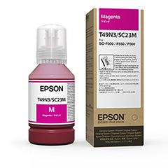 Epson UltraChrome T49N Dye Sub Magenta Ink Bottle 140ml