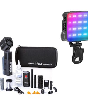 PMI SmokeNINJA-PRO Hazer Kit and CINEPEER CM15 Light