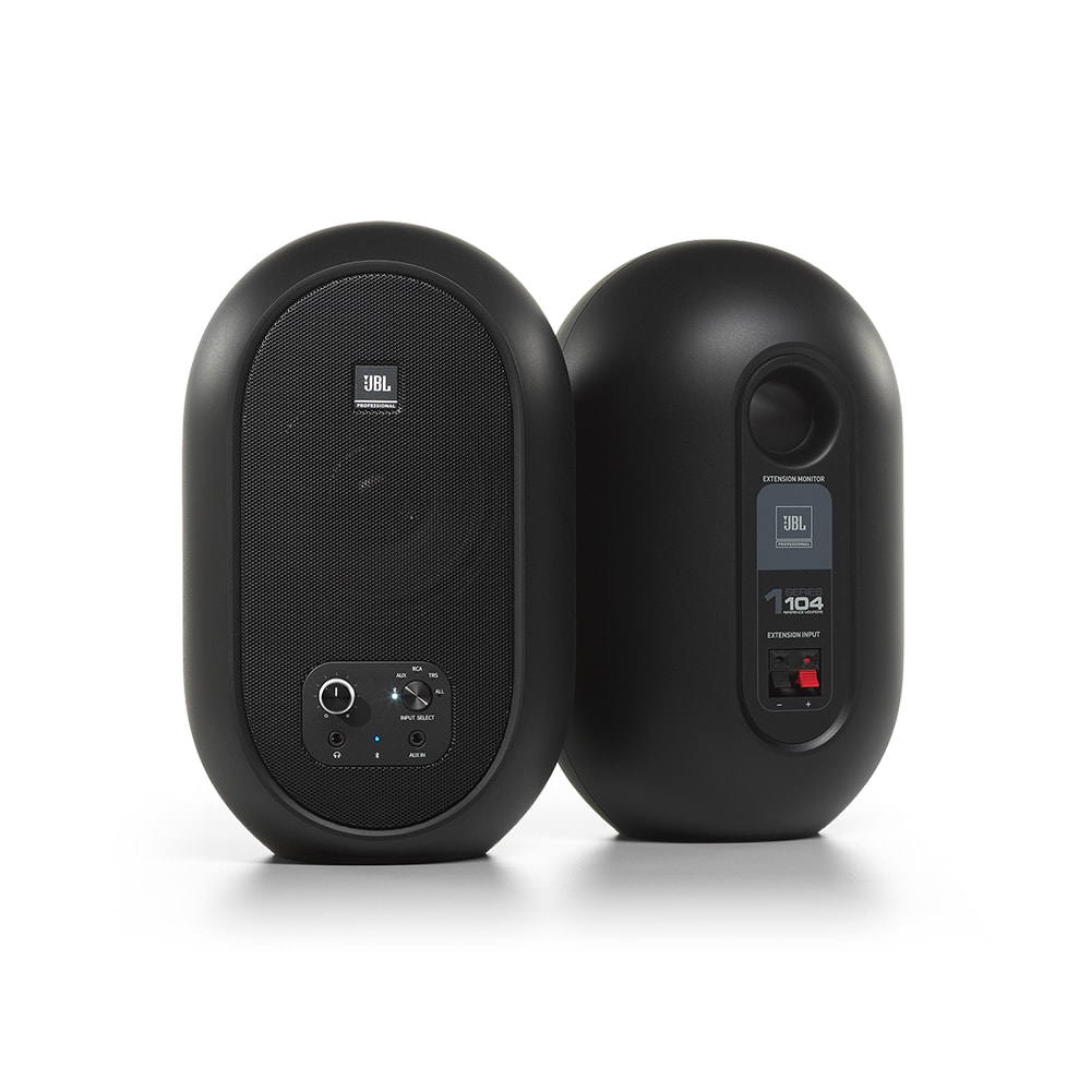 JBL 104-BT 60W One Series Bluetooth Reference Monitor Pair - Black - Image 4