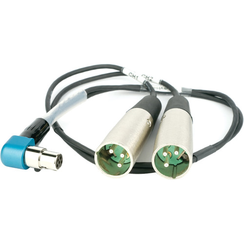 Lectrosonics TA5-F to Dual XLR Output Cable for SR Slot-In Receiver (20" - 50.8cm)