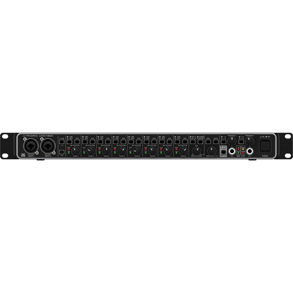 Behringer U-Phoria UMC1820 Interface - Image 2