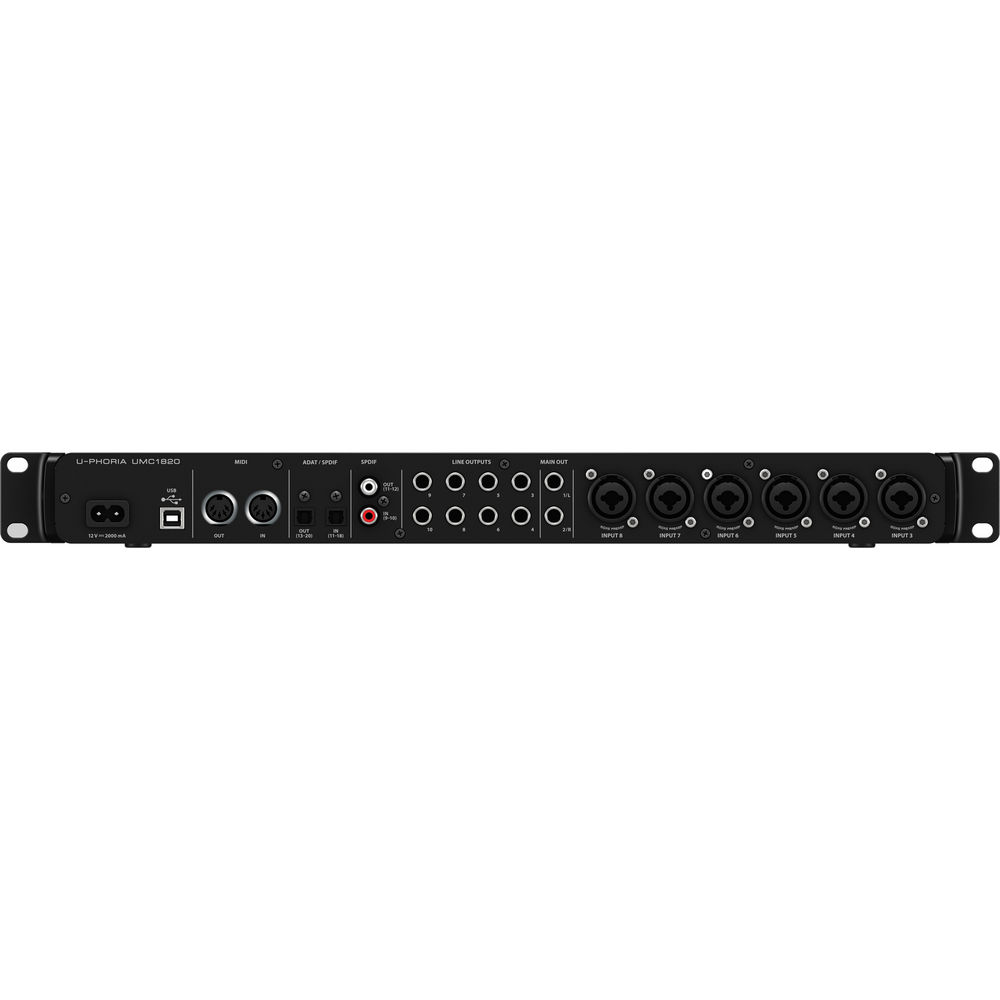 Behringer U-Phoria UMC1820 Interface - Image 4