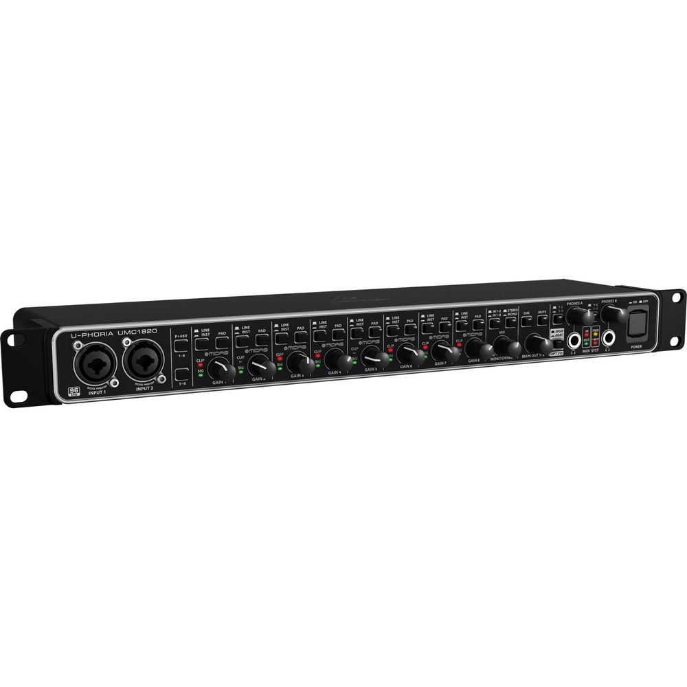 Behringer U-Phoria UMC1820 Interface
