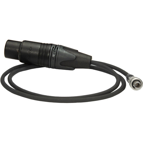 Ambient AK-XLR3F-L3-3 - Adapter Cable XLR3F to 3-pin Screw Locking (Lemo-compatible)