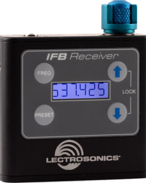 Lectrosonics IFBR1B Bodypack IFB Receiver with Charger (C1: 614 to 692 MHz)