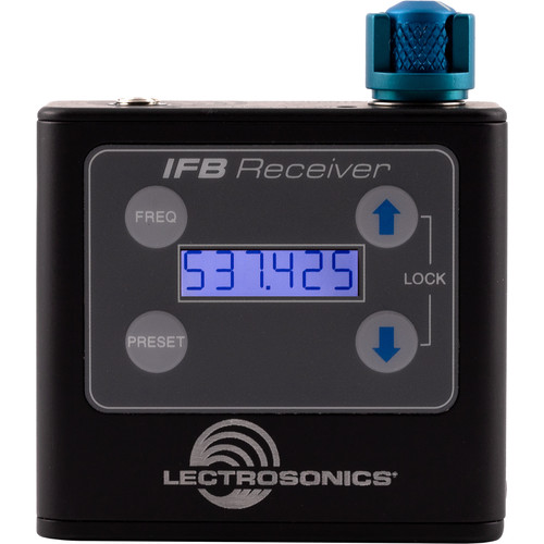Lectrosonics IFBR1B Bodypack IFB Receiver with Charger (C1: 614 to 692 MHz) - Image 2