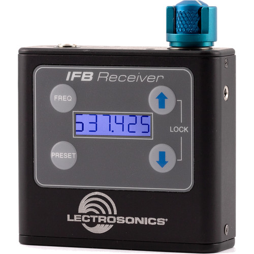 Lectrosonics IFBR1B Bodypack IFB Receiver with Charger (C1: 614 to 692 MHz) - Image 3