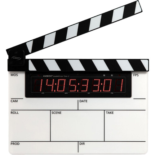 Ambient LockitSlate Take 2 (ACN-LS2) - Timecode Slate