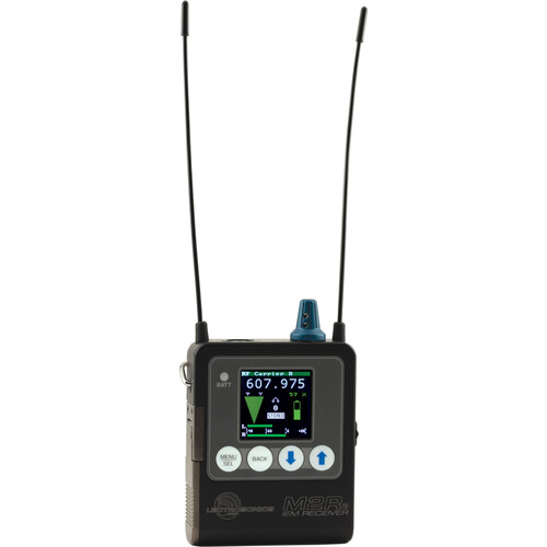 Lectrosonics M2Ra Digital IEM/IFB Receiver (B1C1: 537 to 691 MHz)