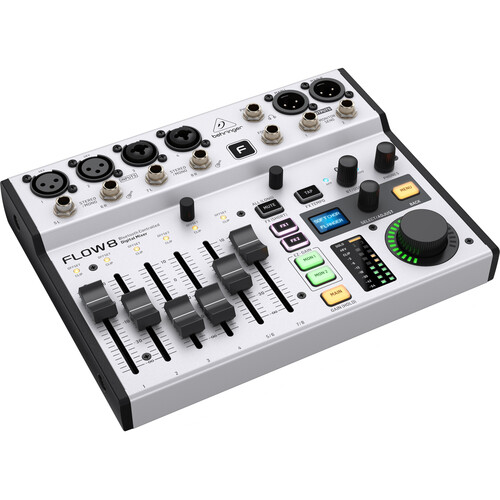 Behringer FLOW-8 8Ch Dig. Usb Mixer W/ Bluetooth