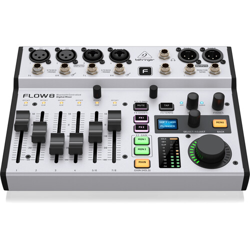 Behringer FLOW-8 8Ch Dig. Usb Mixer W/ Bluetooth - Image 2