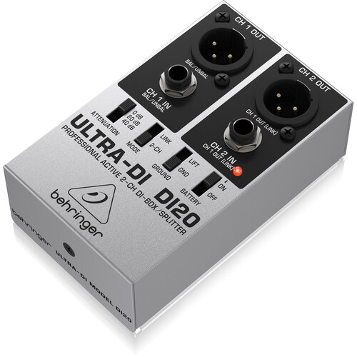 Behringer Ultra-Di DI20 Di Box - Image 3