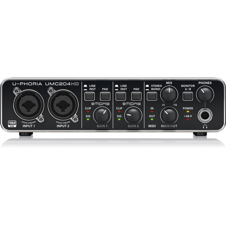 Behringer U-Phoria UMC204HD Interface - Image 3
