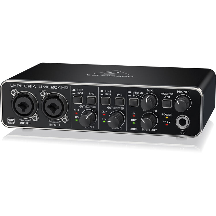 Behringer U-Phoria UMC204HD Interface - Image 4