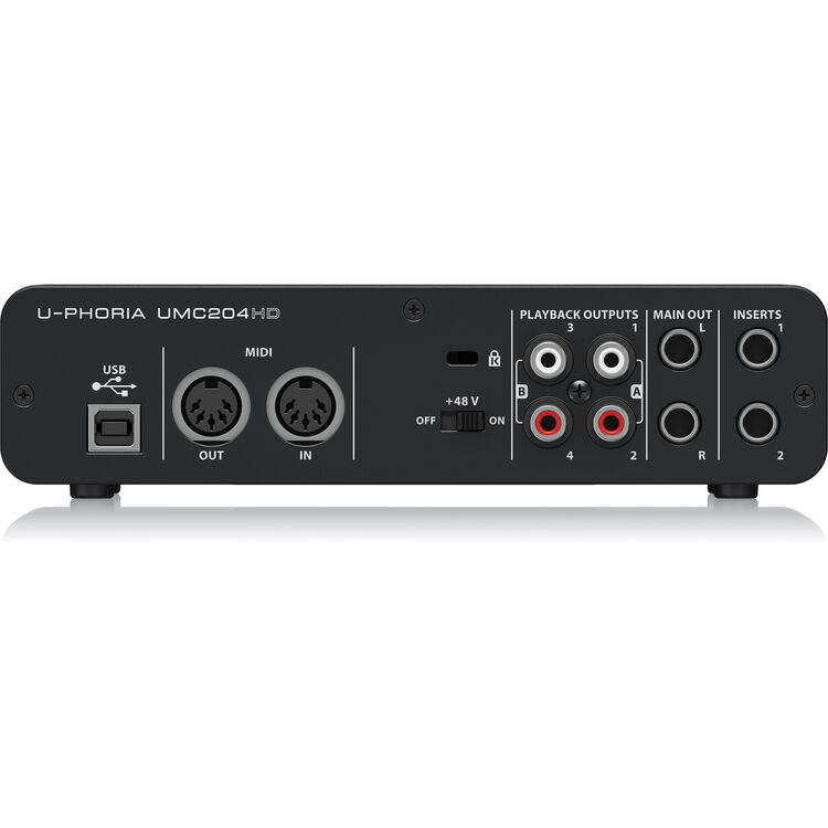 Behringer U-Phoria UMC204HD Interface - Image 5