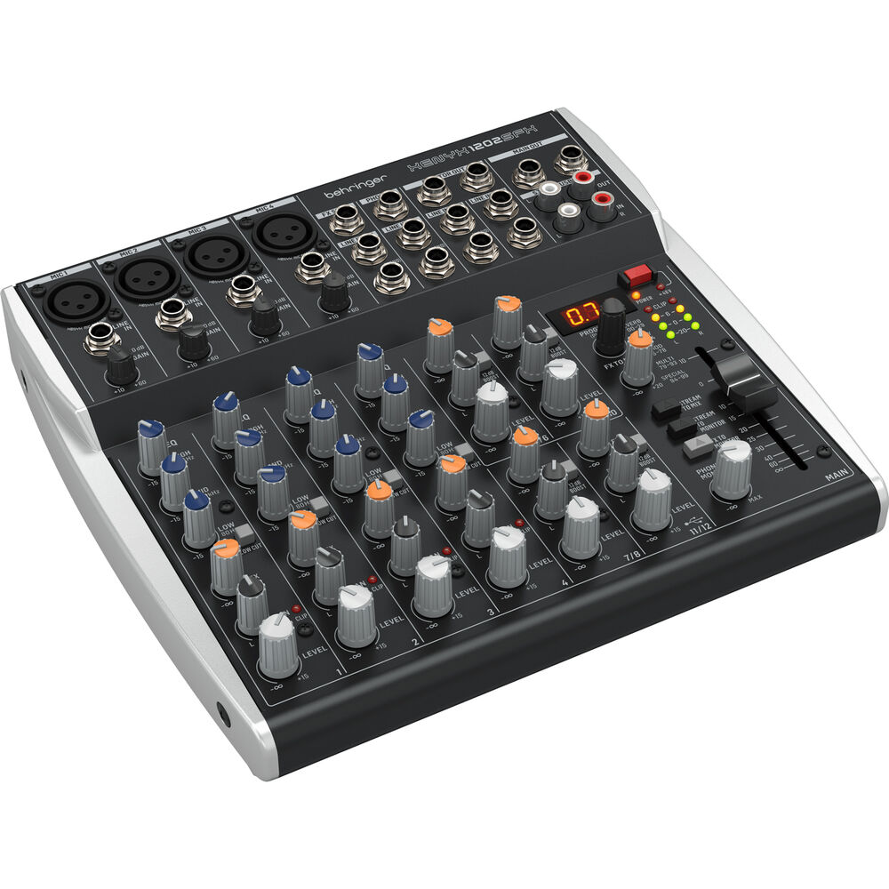 Behringer XENYX1202SFX 12Ch Mixer W/Usb & Fx