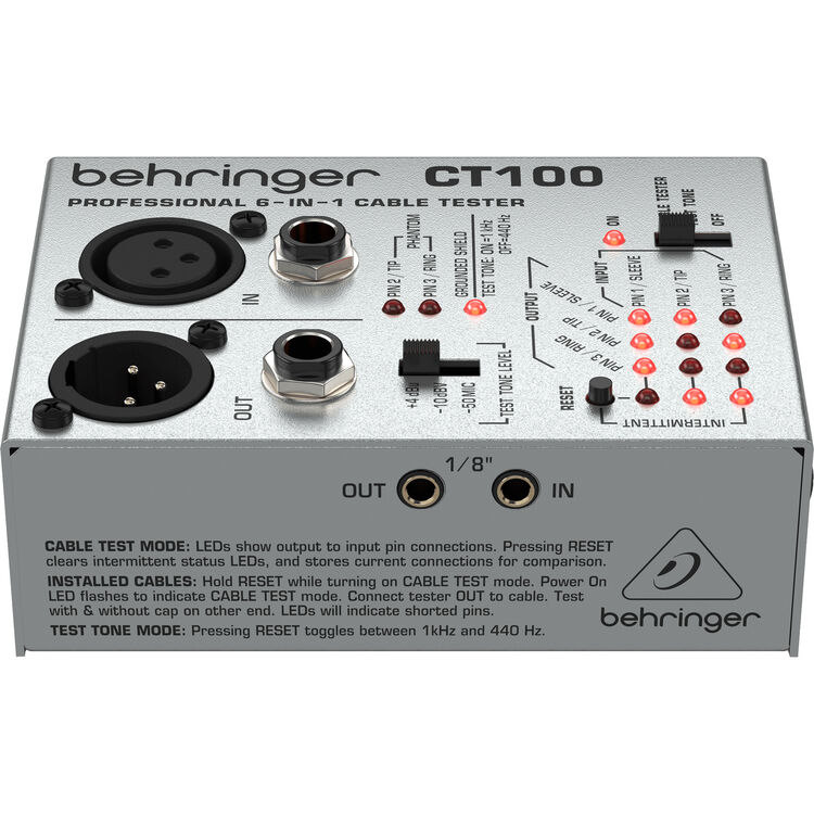 Behringer CT100 Cable Tester - Image 2