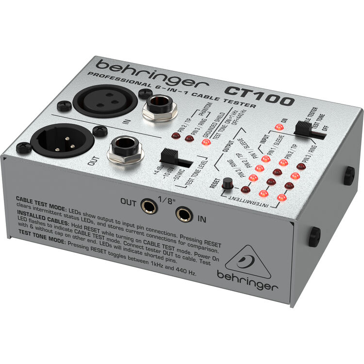 Behringer CT100 Cable Tester - Image 4