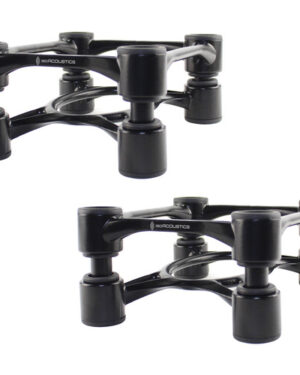IsoAcoustics APERTA 100 Isolation Stand - PAIR (Black)