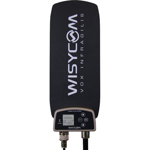 Wisycom ADFA-B-F2 Omnidirectional Wideband Active Antenna with Remote-Controlled Filters and BNC Connector (470 to 1160 MHz)