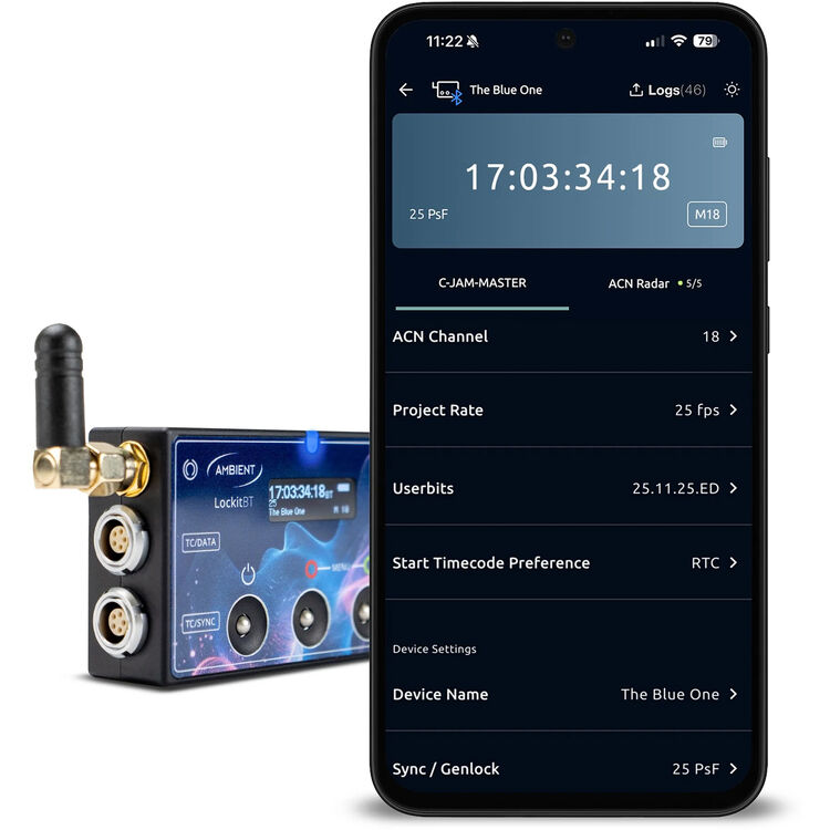 Ambient LockitBT (ACN-LB) - Timecode & Sync Generator - Image 5