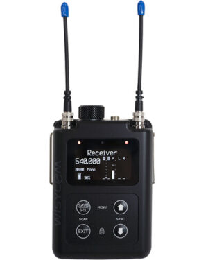 Wisycom MPR60 Wideband IEM and IFB Receiver (470 to 1260 MHz)