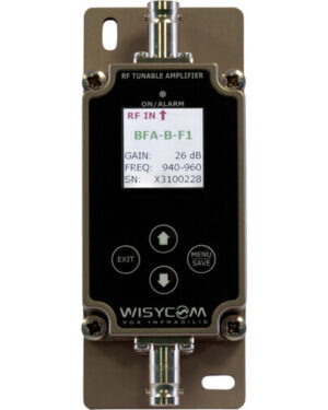 Wisycom BFA-B-F1 Wideband Active UHF Antenna Amplifier