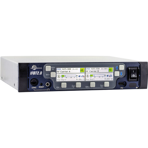 Lectrosonics IFBT2.0 UHF Dual-Channel IFB Rack Transmitter