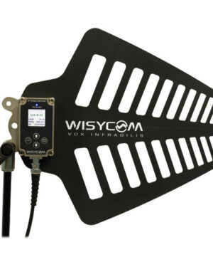 Wisycom LFA-B-F1 Directional Wideband Active Antenna with Remote-Controlled Filters and BNC Connector (410 to 1300 MHz)