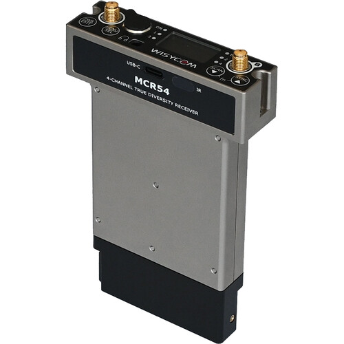 Wisycom MCR54 - 4 Channel Multiband True Diversity Receiver - Image 3