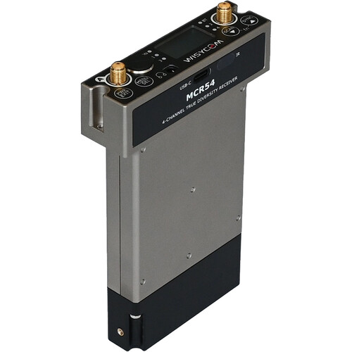 Wisycom MCR54 - 4 Channel Multiband True Diversity Receiver