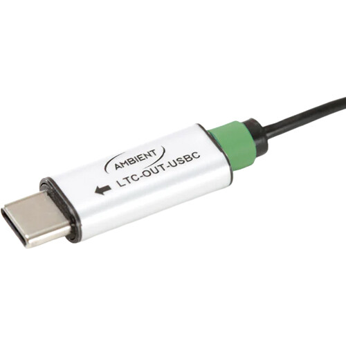 Ambient LTC-OUT USB-C - Timecode Cable PushPull-5-pin (Lemo-compatible) to USB-C (digital audio) - Image 4