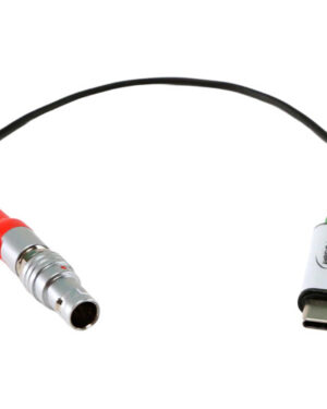Ambient LTC-OUT USB-C - Timecode Cable PushPull-5-pin (Lemo-compatible) to USB-C (digital audio)