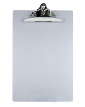 Saunders 22517 A4 Clipboard, Recycled Aluminium, High Capacity Clip