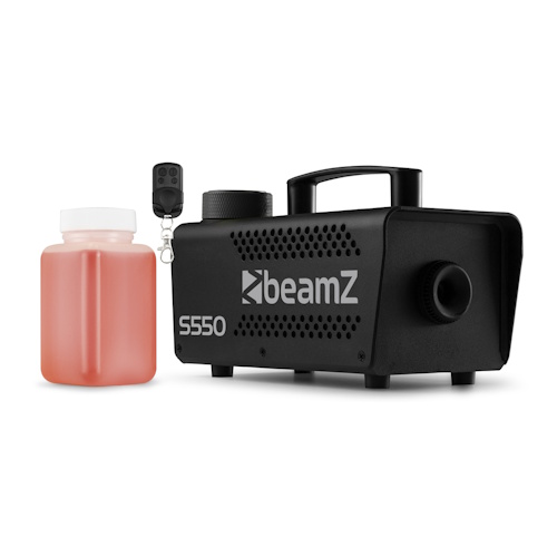 BeamZ S550 Smoke Machine with Wireless Remote & Fluid 550W - Image 2
