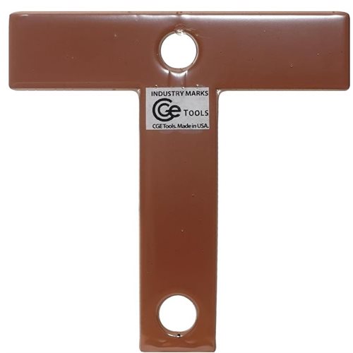 CGE Tools Industry Mark "T" - Brown
