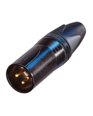 Neutrik NC3MXX-B XLR-M Connector Black