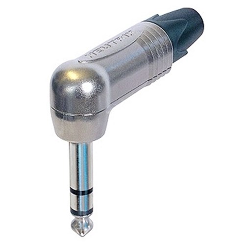 Neutrik NP3RX 1/4 Inch TRS Right Angle Jack Plug