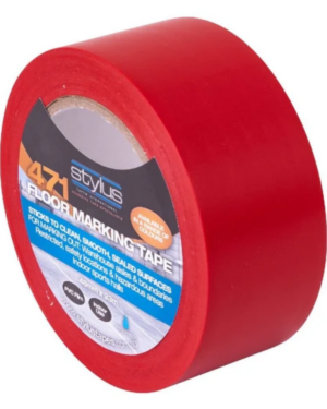 Stylus 471 PVC Floor Marking Red 48MM X 33M