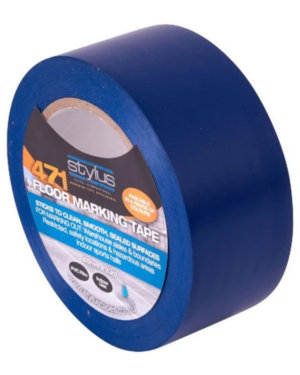 Stylus 471 PVC Floor Marking Blue 48MM X 33M