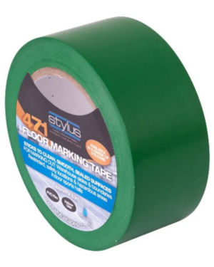 Stylus 471 PVC Floor Marking Green 48MM X 33M