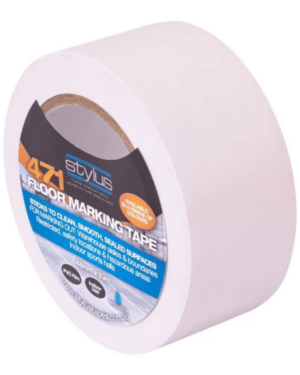 Stylus 471 PVC Floor Marking White 48MM X 33M